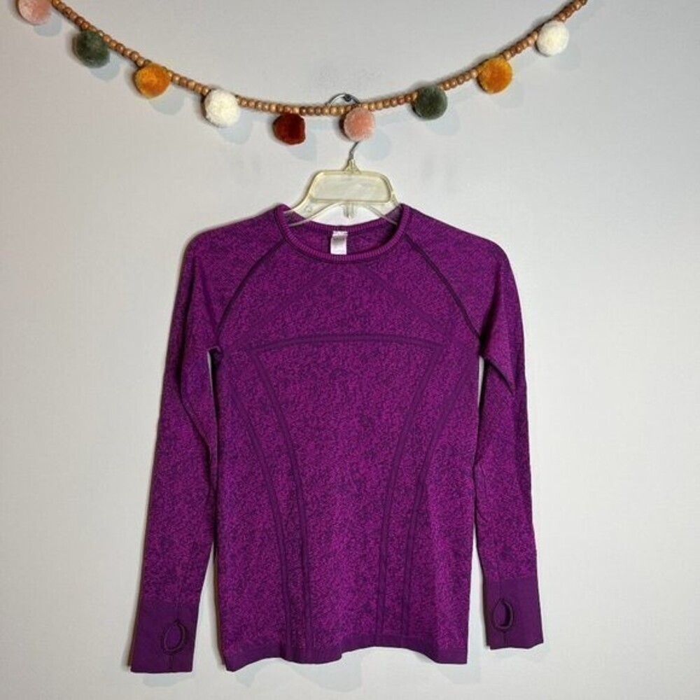 Ivivva by Lululemon space dye long sleeve top
